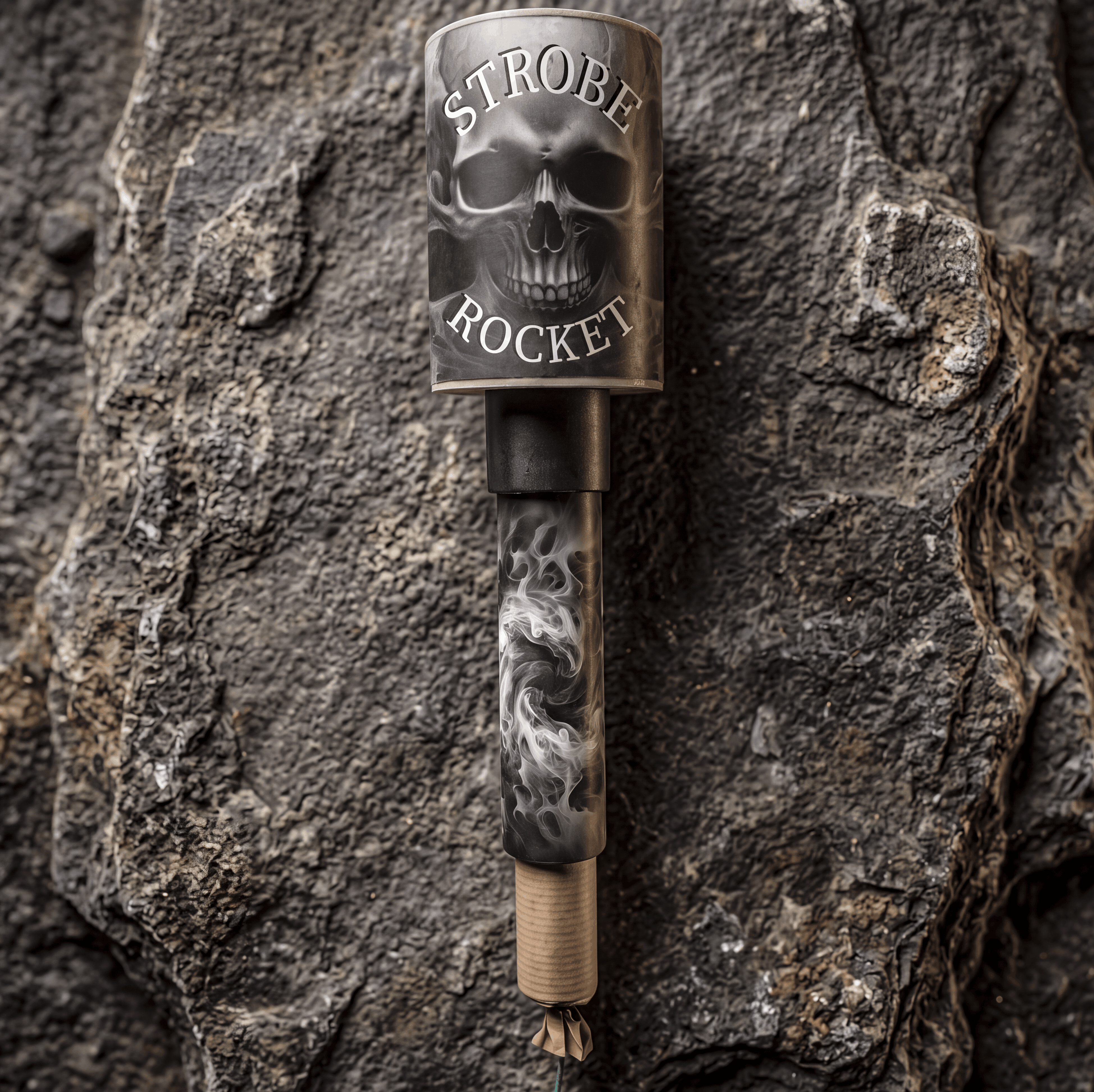 75MM Strobe Rocket Titanium Salute NEW - Dummy 